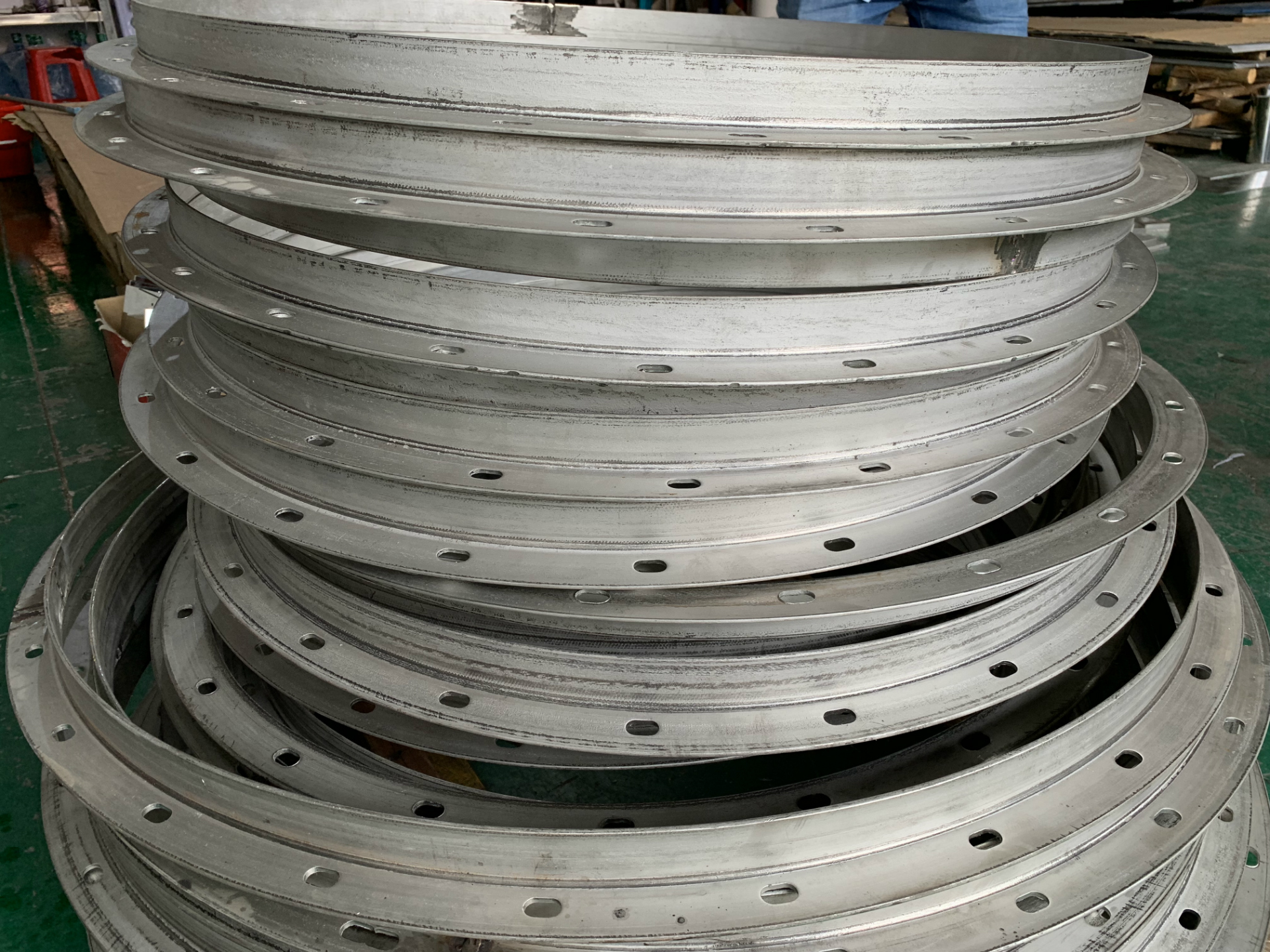 不锈钢非标翻边法兰